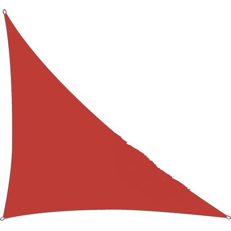 Voile d'ombrage imperméable pour terrasse jardin, store triangulaire anti-UV piscine, auvent résistant aux intempéries, protection solaire extérieure. (1/5)