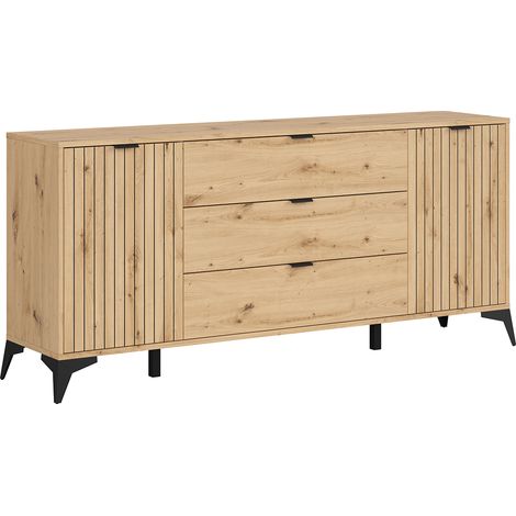 Bufé 2 puertas 3 cajones 180 cm Mao Madera (1/4)