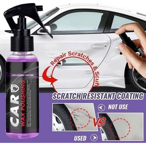 Spray De Rénovation Pour Pièces En Plastique Automobile - Formule Pénétrante - Nettoyage Profond Sans Dommage - 100 Ml (1/4)