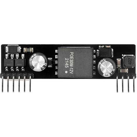 Adecuado para el módulo aislado PM1202 PoE de 12 V y 2 A con pines integrados, compatible con módulos PoE de 100 Mbps y 1000 Mbps.