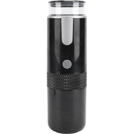 Mini machine à expresso électrique portable pour voiture, voyage, camping, randonnée, bureau, compatible avec café moulu et capsules (1/5)