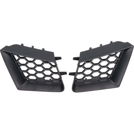 2 stücke Front Stoßstange Oberen Kühlergrill Links Rechts Matt Schwarz Ersatz für Seat Ibiza Cordoba 6L 2002-2009 (1/4)
