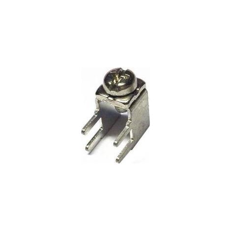Connettore a vite M4 per PCB angolato