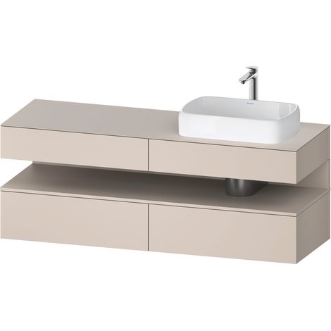 Mueble bajo consola Collection One de Duravit, 2 extraíbles, 2