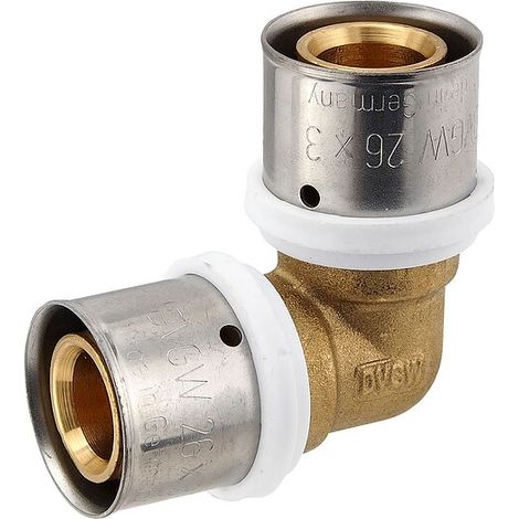 Pressfitting-Winkel 90° - 26 x 3,0 mm für MV-Rohr