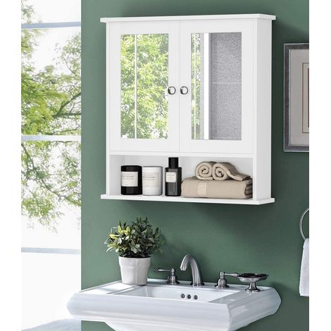 SPECCHIERA CM 56 BIANCO OPACO (1/2)