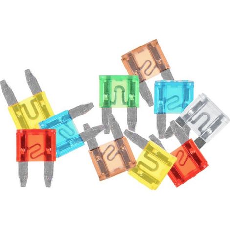 IWH Mini Sicherungen-Set 19019 Kfz Mini Flachsicherung   10 St.