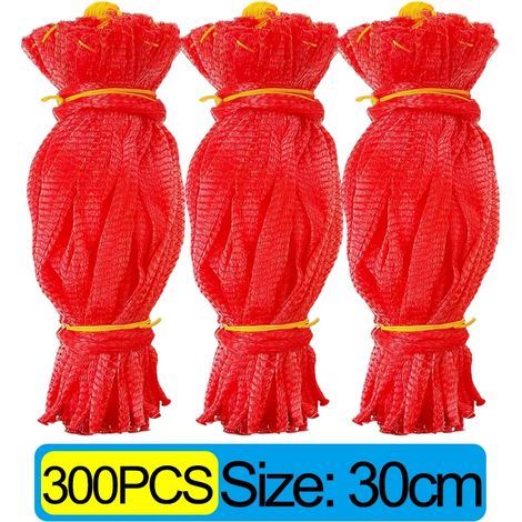 (300 pièces) Filet de culture en gros pour melons, sac suspendu pour pastèques avec sangles, hamac de support robuste et réutilisable pour cantaloups, idéal pour les jardins et vergers (1/4)
