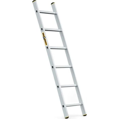 Drabest Aluminiumleiter PRO, 150 kg 6 Stufen