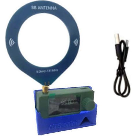 SI4732 Mini Radio LSB USB AM FM 9.9kHz-181MHz 1.9 Pouce Affichage SI4732 Radio Shortwave Récepteur Radio Plus 3D Support (1/5)