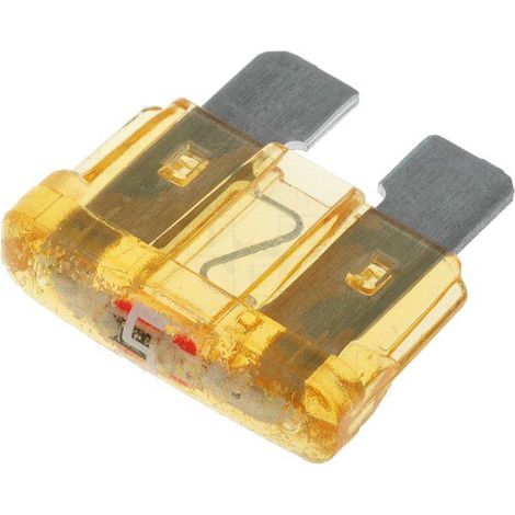 Fusible 5A 12VDC 19mm avec LED x10