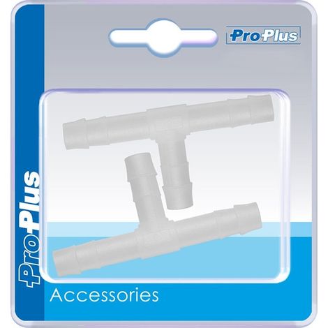 Raccordo tubo acqua raccordo a T 8mm 2 pezzi in blister (1/5)