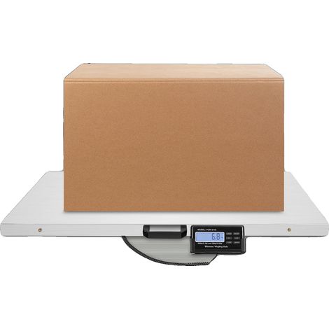 Balanza para ganado, capacidad de 300 kg, pantalla LCD, dimensiones 103,5 x 53 x 4 cm, unidades de peso kg/oz/lb, funciona con adaptador o pilas. (1/5)