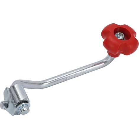 Poignée de Vent Supérieure pour Cric de Remorque en Acier au Carbone, Poignée Confortable de Remplacement pour Garage, Remorque de Camping-car avec Ergonomique, 1 Jeu de Poignées de Cric, (1/4)