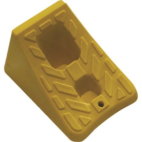 Cale de roue en caoutchouc 210x150x115mm pour vl - a l'unite