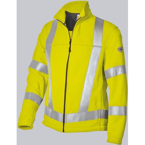 BP Fleecejacke Herren 2025 Gr. 3XL warngelb