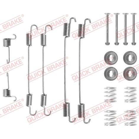 Kit d'accessoires, mâchoire de frein Quick Brake 105-0750 CITROËN
