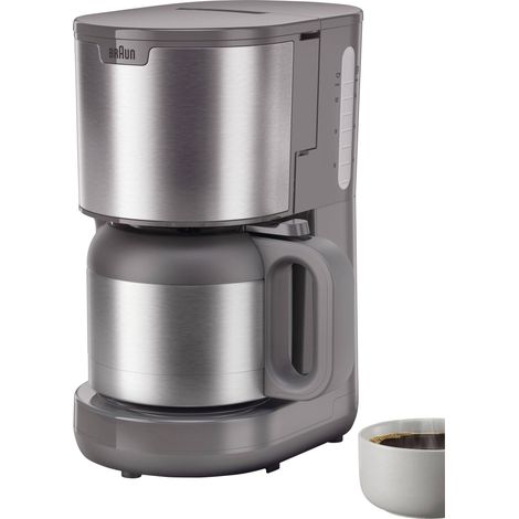 Machine à café Braun purshine kf 1505 1000 W 13 tasses (1/2)