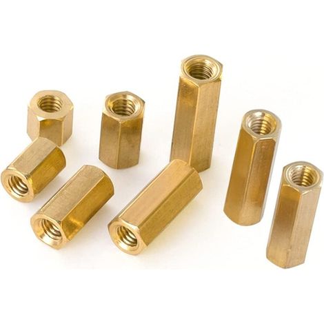 Lot de 10 vis creuses hexagonales en laiton M2, M2.5, M3, M4 et (1/5)