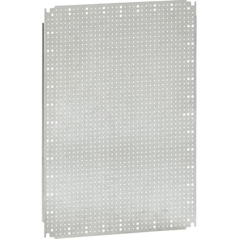 Plaque Lina 12,5 pour coffret Atlantic ,Atlantic Inox et Marina hauteur 600mm x largeur 400mm LEGRAND 036022 (1/2)