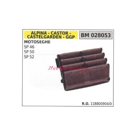 Filtro aria ALPINA motore motosega SP 46 50 52 028053