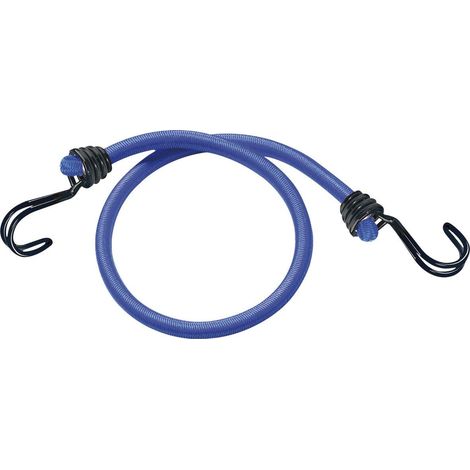 Tendeurs avec Crochet [Pack de 2 Tendeurs] [120 cm Corde] [Crochet Inversé] - pour Le Transport de Charges, l'Emballage, Le Camping Bleu Foncé