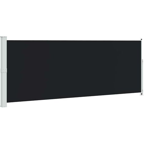 Maison Exclusive - Tenda Laterale Retrattile per Patio 180x500 cm Nera