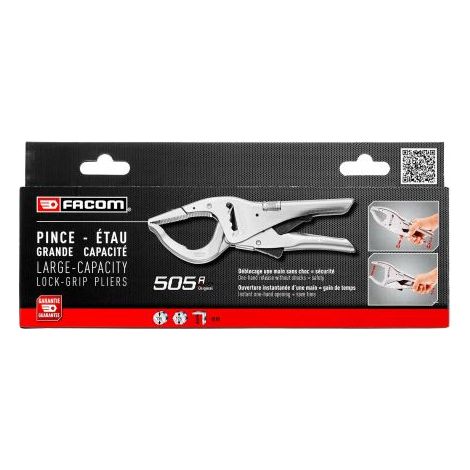 FACOM Pince-Étau Becs Longs 270 mm - 505APB