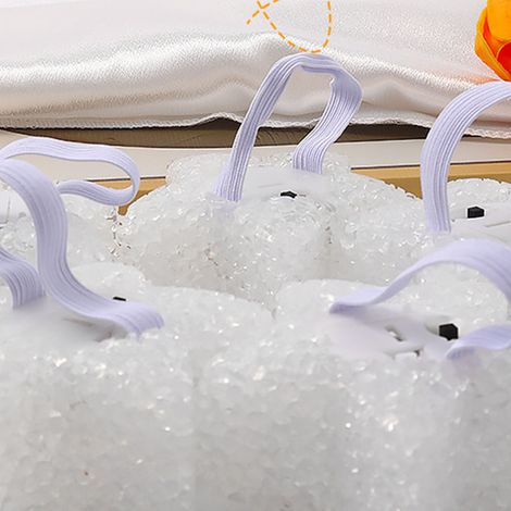 Accessoires de scène créatifs pour spectacles en plein air, comprenant des guirlandes lumineuses en forme d'étoiles à cinq branches et des cadeaux, pour des chants et des danses chorales. (Couleur bla (1/5)