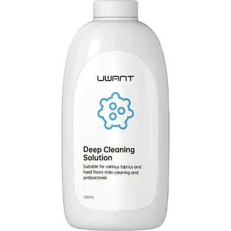 Solución líquida para aspiradoras de limpieza profunda Uwant, 500 ml.