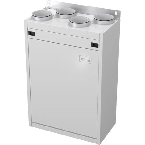 Kermi x-well C225 E Wohnraumlüftungsgerät mit Enthalpie-Wärmeübertrager - Y1103225005K