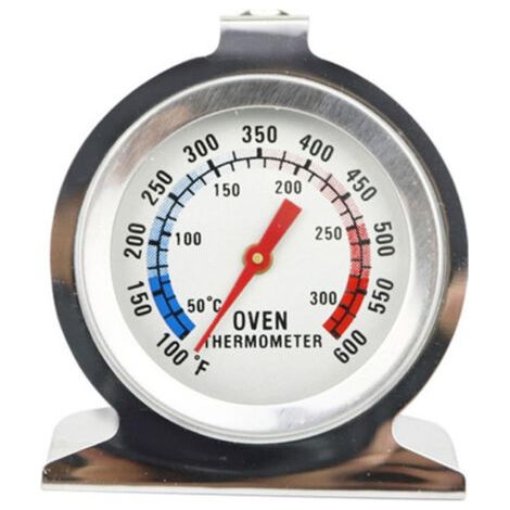 Thermomètre de four 0-300°C/100-600°F, thermomètre en acier inoxydable à lecture instantanée thermomètre de cuisine (1/5)