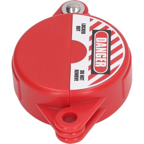 Serrure de Sécurité pour Vanne à Porte Pliante 25-64mm, Dispositif de Blocage pour Roue de Manœuvre et Isolation de Conduite (1/5)