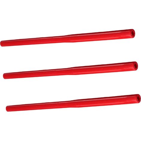 Lot de 3 Douilles D'installation pour Bougies D'allumage Rouges, Kit D'outils de Réparation Auto Léger, Compatible Voitures, Usage Mécanique Automobile Professionnel