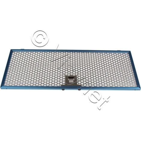 Filtre metallique anti graisse (460x177 mm) pour hotte Scholtes - C00113720 (1/2)