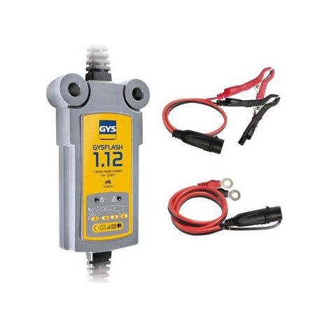Cargador GYSFLASH 1.12 PL CARGADOR INVERTER GYSFLASH 1.12PL 230V-12V-20W (1/3)
