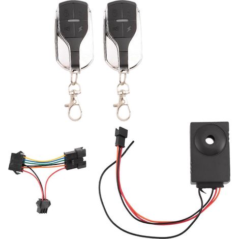 Dispositivo antirrobo para patinete eléctrico con sistema de alarma por vibración, resistente al agua y compatible con la función de búsqueda de vehículos Dualtron 36-72V. (1/5)