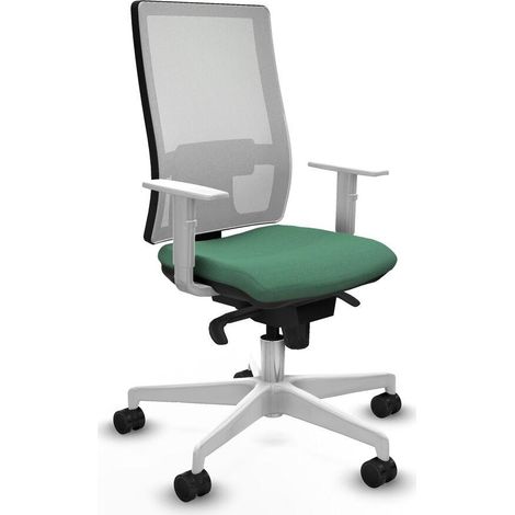 Piqueras y Crespo Horna Chaise de bureau vert émeraude (1/3)