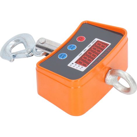 Balance numérique pour grue 500 kg (1100 lb) avec affichage LED électronique, usage industriel intensif, prise UE 100-240 V (1/5)