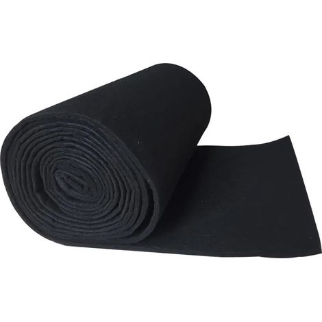 Filtre en mousse de charbon actif haute densité (1 m x 1 m x 10 mm) pour climatiseur de voiture, purificateur d'eau universel, filtre pour hotte aspirante. (1/4)