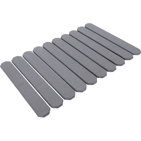 Tapis Égouttage Vaisselle Pliable Absorbant Eau Terre Diatomée – Séchage Rapide Pierre Comptoir Cuisine (1/5)