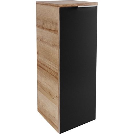 FACKELMANN B.brillant Midischrank 30cm - Ast Eiche - Glas (1/5)
