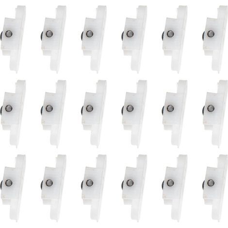 Capacity Cabinet Gliding Pulleys Sliding Windows Screen Smooth Wheels (1/5)