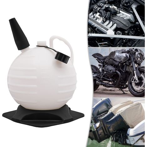 6L Rund Ölabsaugpumpe Manuelle Absaugpumpe Getriebeöl Einfüllgerät Modern (1/5)