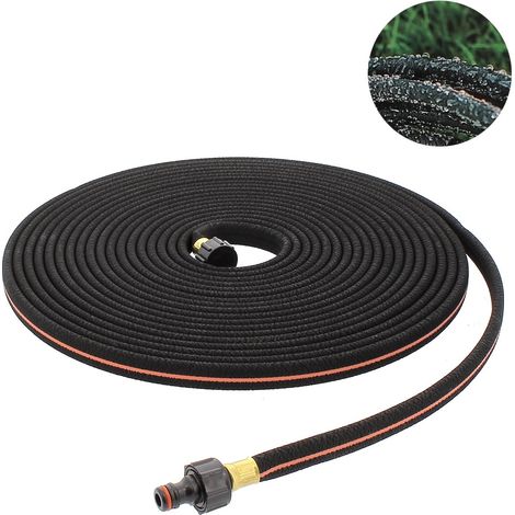 Flacher mikroporöser Gartenschlauch - Länge 15 Meter