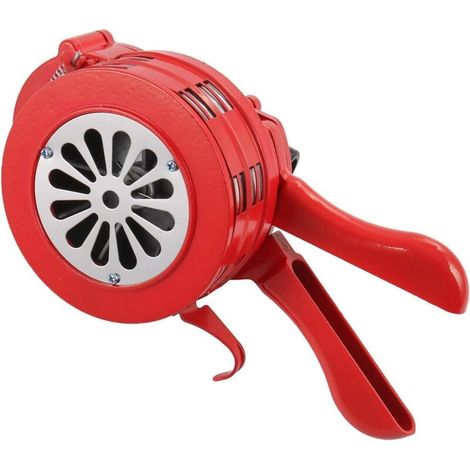 Sirena antincendio portatile rossa