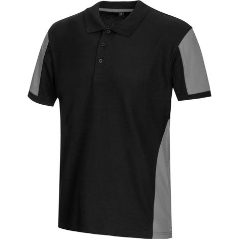 Würth MODYF Polo de travail bicolore JOB+ BICOLOR noir/gris L