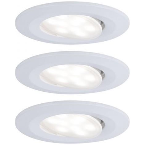 Paulmann Calla spot de interior blanco regulable 3 piezas