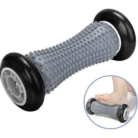 Fuß- und Handmassagerolle zur Linderung von Plantarfasziitis – Hochwertige Silikon-Fußrolle – Kaltmassagerolle für schnelle Linderung von Muskelverspannungen (1/4)