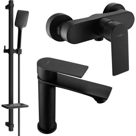Mexen Royo DQ62 Brausegarnitur, Schwarz - 72204DQ62-70 (1/4)